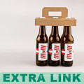 New Arrival Factory Price Wholesale 6 Pack Beer Bottle Paperboard Holder